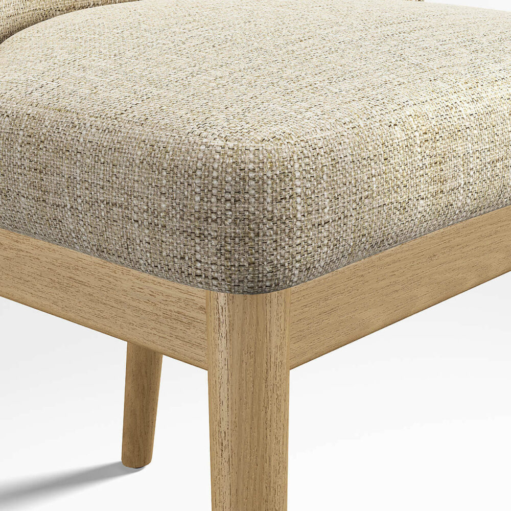 Natural Wood Dining Chair - Görsel 2