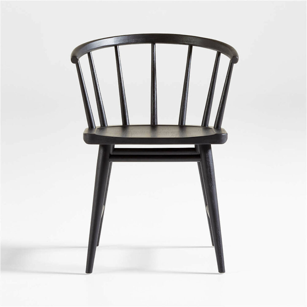 Top-Grain Leather Dining Chair - Görsel 5